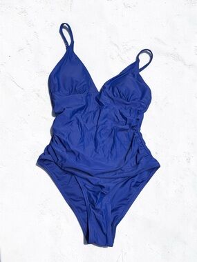 Royal Blue One-Piece Swimsuit